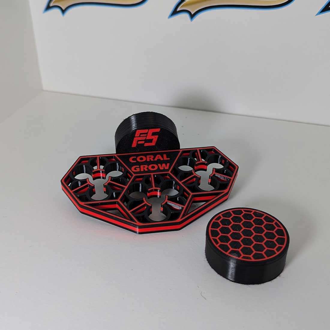 Coral Grow Ablagerdeck for optimal coral frag arrangement and aquarium aesthetics.