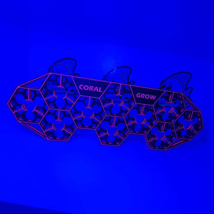 Coral Grow 10-30 Ablegerdeck für optimale Korallenanordnung im Aquarium.